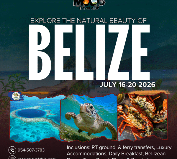 MOOD Travel Club Presents: Caye Caulker, Belize – July 16–21, 2026