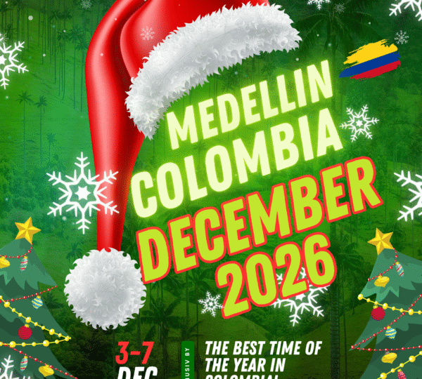 Experience The Magic In December : MOOD Takes Medellin! December 3-7, 2026 Medellin, Colombia