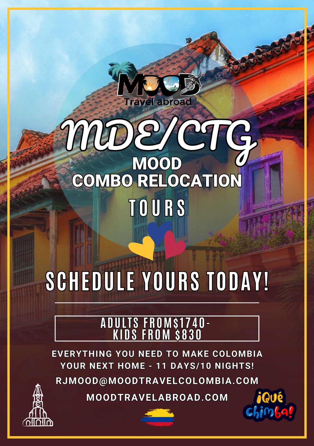 mta combo medellin cartagena relocation tour 2