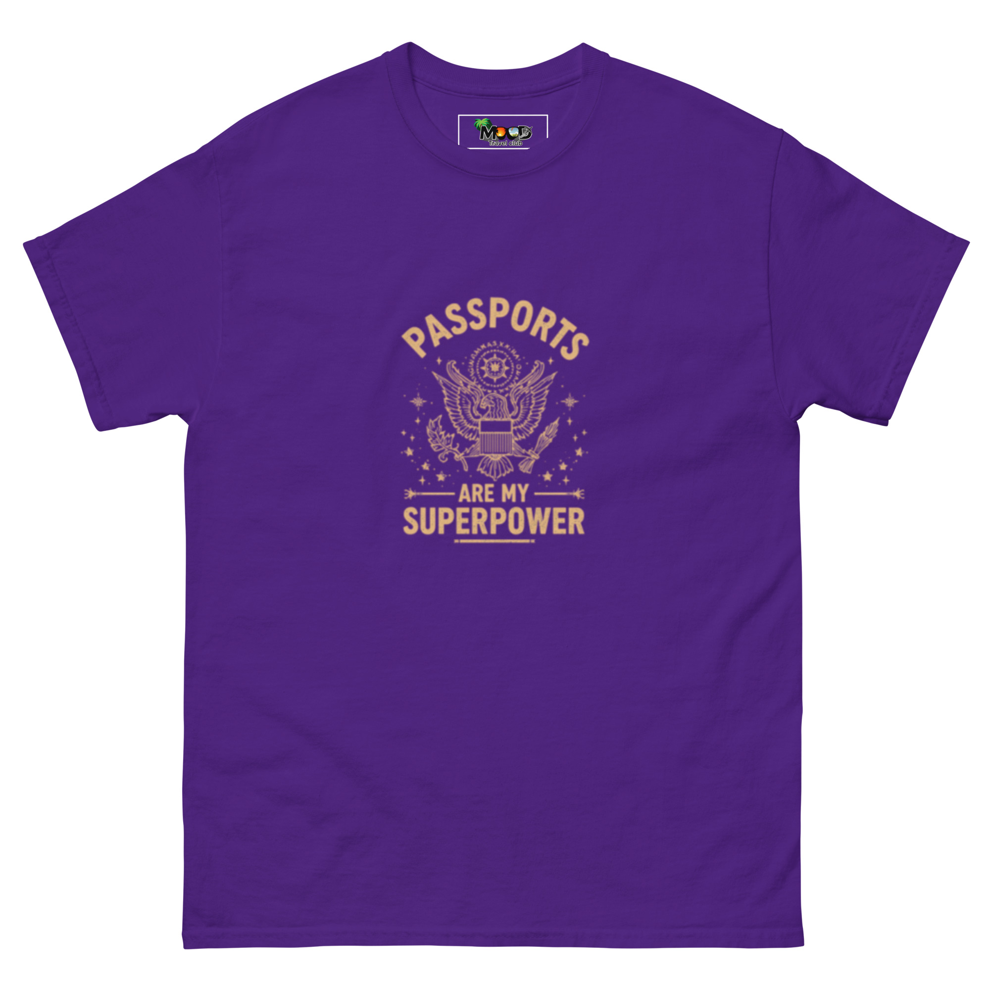 Passports Are My Super Power T-Shirt 5 Passports Are My Super Power T-Shirt - Image 5