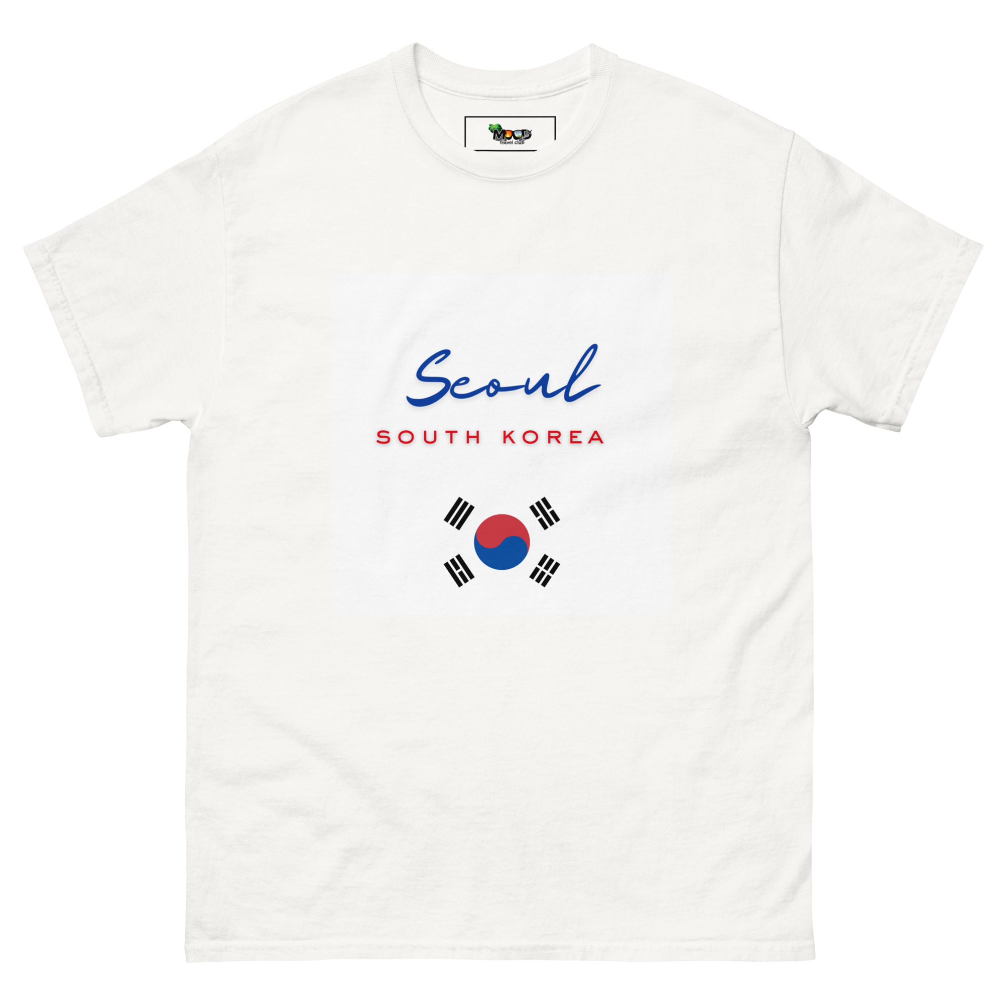 unisex classic tee white front 68d061c7bf058