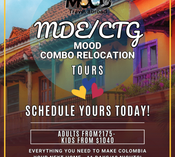 11 Days / 10 Nights Medellín & Cartagena Relocation Tour
