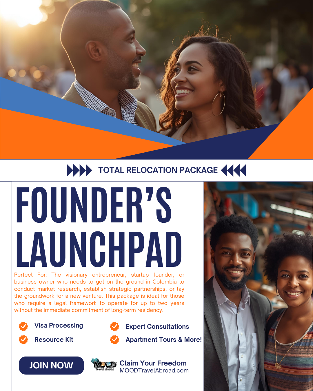 The Founder's Launchpad | Short-Term Entrepreneur Visa Package 1 FOUNDERS LAUNCHPAD