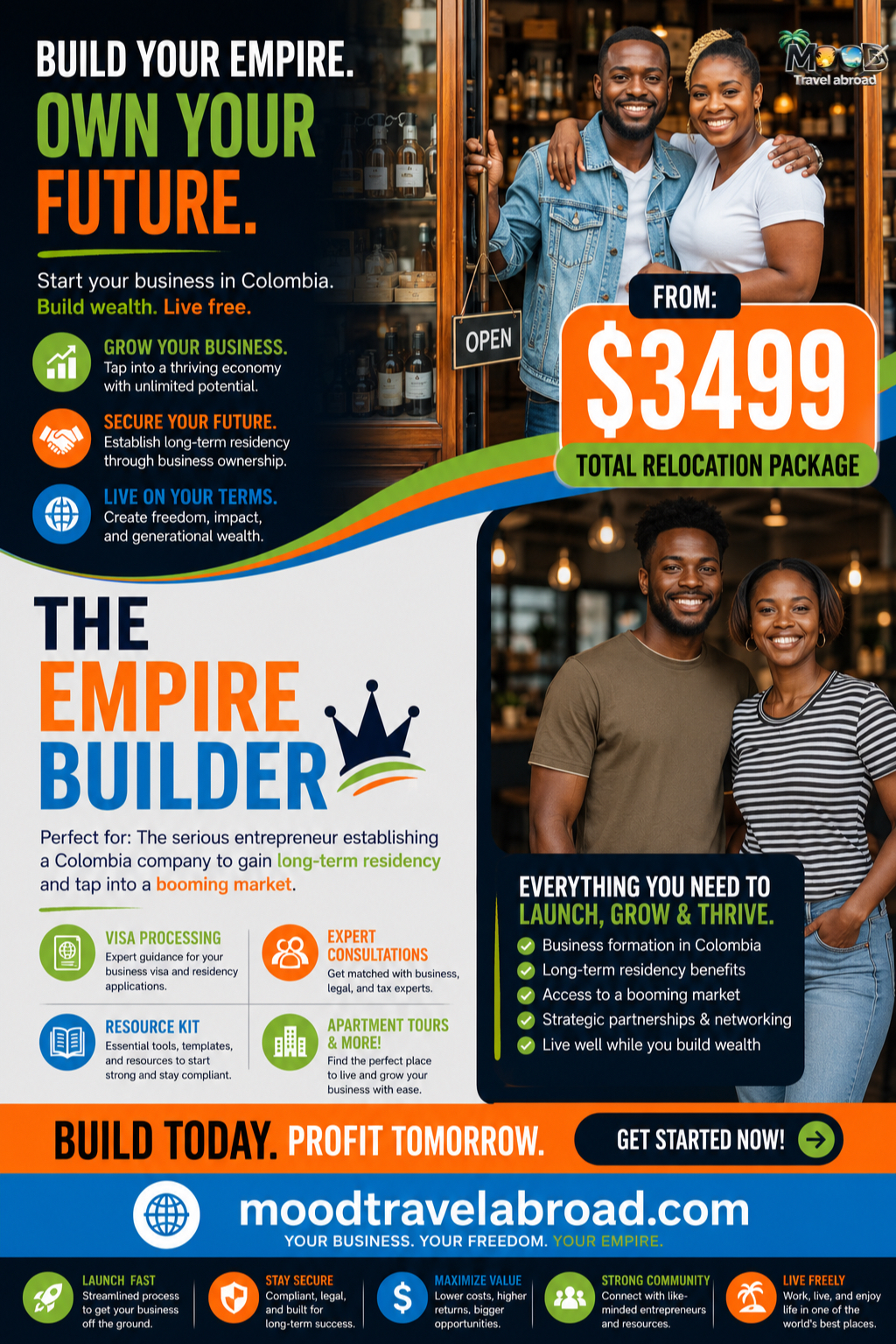 Colombia business visa package — Mood Travel Abroad