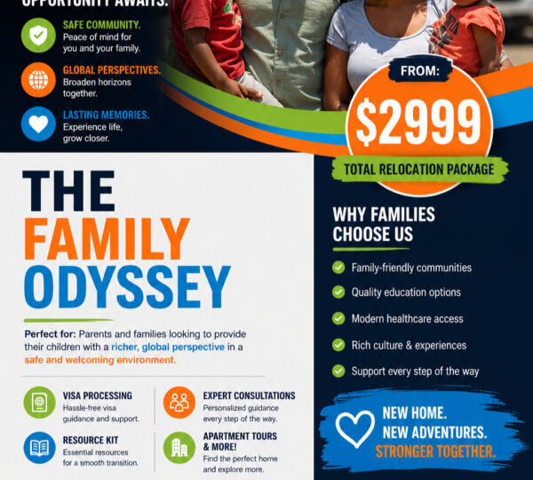 The Family Odyssey | Family Relocation Package