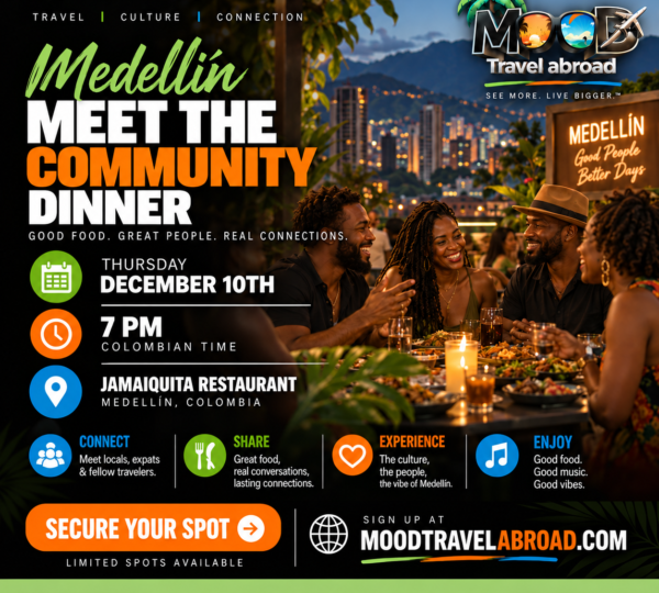 Medellín Expat Dinner at Jamaiquita | December 10, 2026