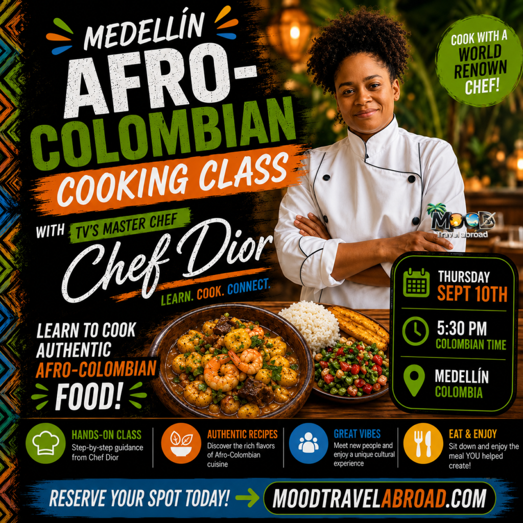 afro collombian cooking class