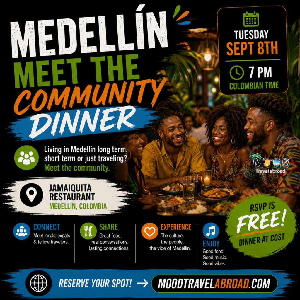 medellin expat community dinner