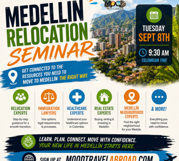 Move to Medellín: Live Relocation Seminar | Sept 8, 2026