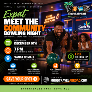 Expat Bowling Night Medellin | December 9, 2026
