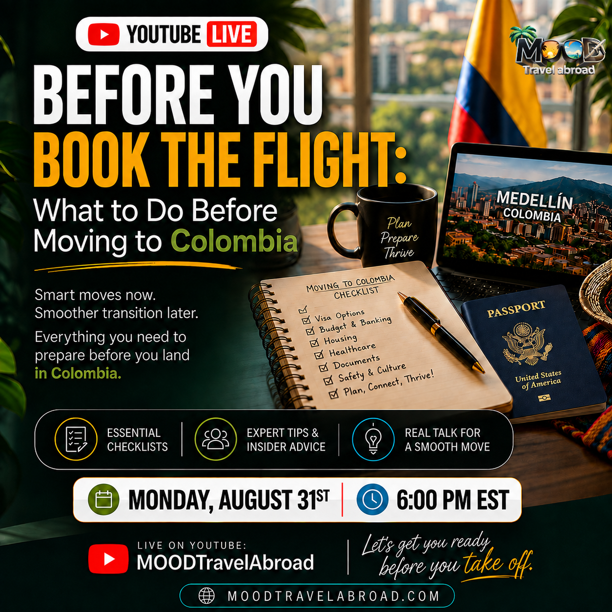 Mood Travel Abroad LIVE Q+A | Black Expats 1 Monday 831 (1)