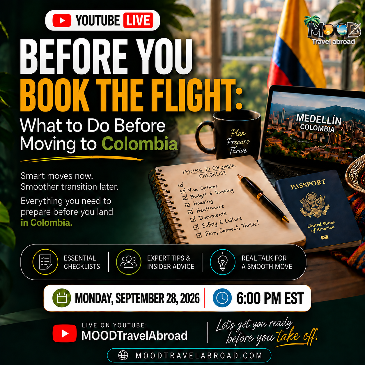 Mood Travel Abroad LIVE Q+A | Black Expats 1 ChatGPT Image Sep 25, 2026, 03_23_27 PM